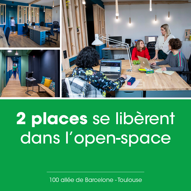 open-space coworking bureaux toulouse